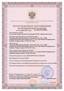 Регистрационное удостоверение